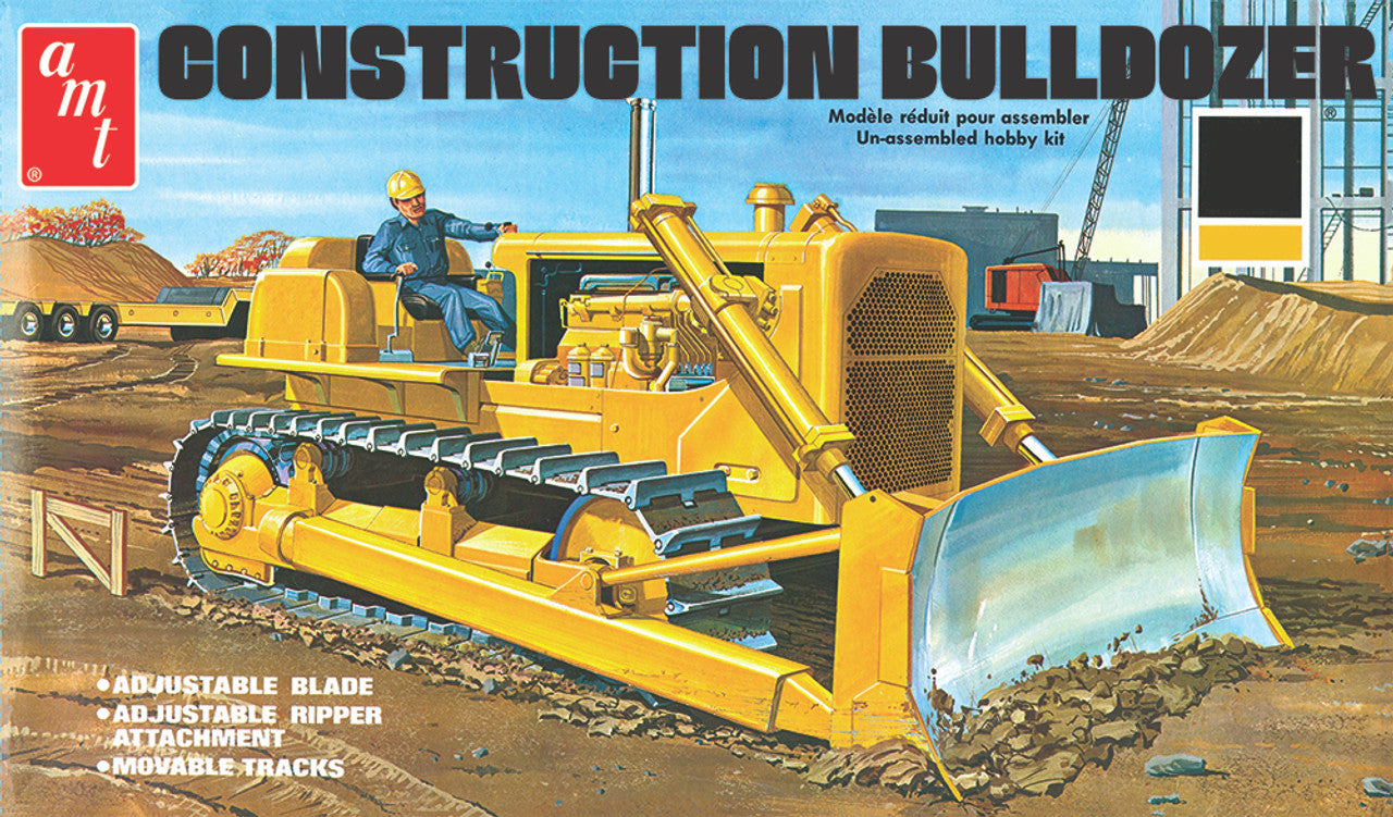 Construction Bulldozer Model Kit