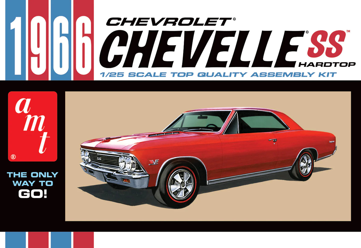 1966 Chevrolet Chevelle SS Hardtop Model Kit