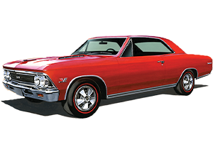 1966 Chevrolet Chevelle SS Hardtop Model Kit