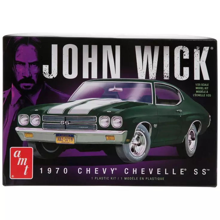 John Wick 1970 Chevy Chevelle Car Model Kit