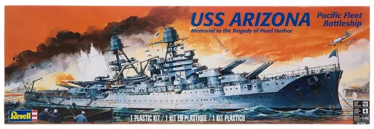 USS Arizona Battleship Model Kit