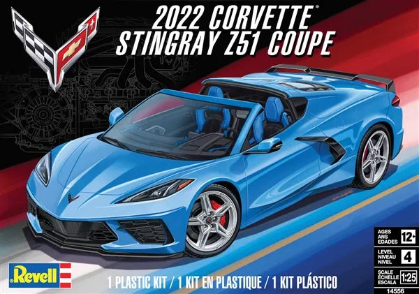 2022 Blue Corvette Stingray Z51 Coupe